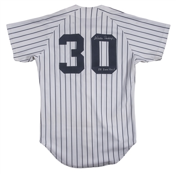 1988 Willie Randolph Game Used and Signed New York Yankees Home Jersey - Final Season with Yankees as a Player (Randolph LOA)